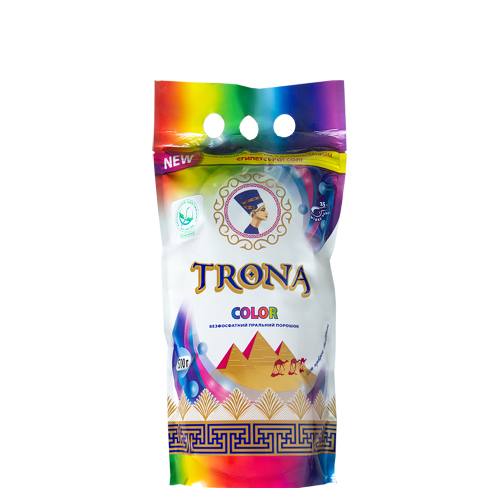 ЕКО Порошок для прання TRONA Color 0,5 кг